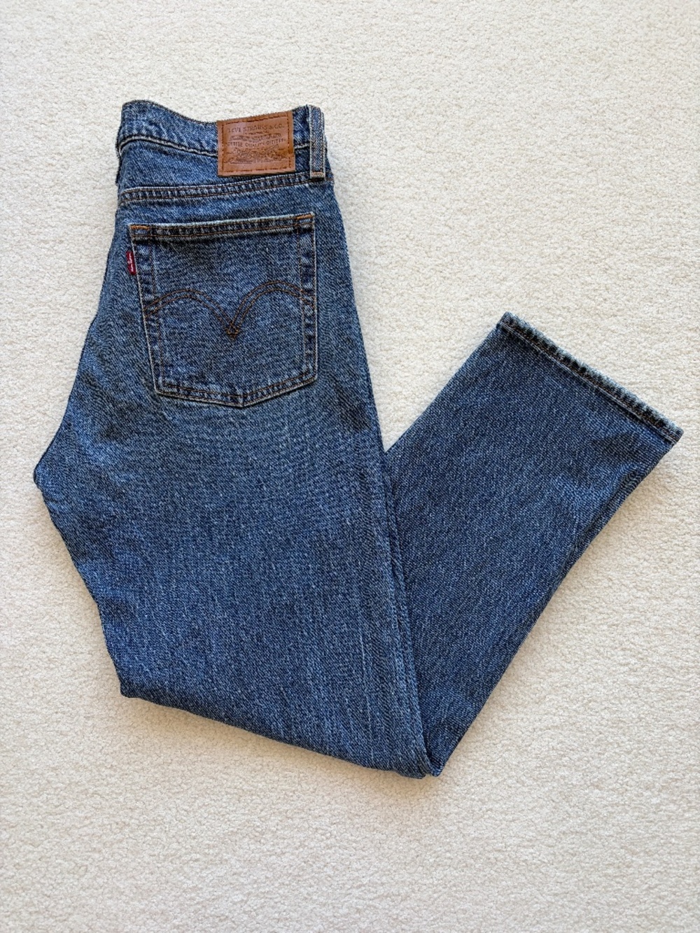 LEVI's Premium Wedgie Straight Fit Ankle Jeans sz 29